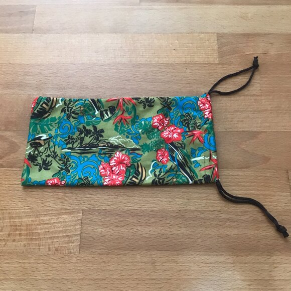 Maui Jim Hardshell Sunglasses Eyeglasses Case with Drawstring Eyeglass Pouch - Picture 7 of 9